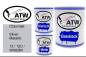 Preview: Chevrolet, Silver Metallic, 12 / 12C / WA9284: 1L Lackdose + 1L Klarlack + 500ml Härter - Set, von ATW Autoteile West.